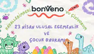 23 Nisan Coşkusunu Yükselten bonVeno Mağazaları'nda Küçük Ressamların Hayal Gücü Hediyelerle Renkleniyor!