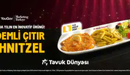 Tavuk Dünyası, Bademli Çıtır Schnitzel ile "Yılın İnovatif Ürünü" ödülünü kazandı!