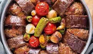 Fırında Nefis Lokum Gibi Pişen Patlıcan Kebabının Tarifi!