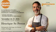 Portekiz Mutfağının Öncüsü Henrique Sá Pessoa, Gastromasa 2026’da Lezzet Şöleni Sunacak!