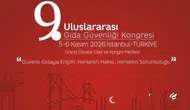 9. Uluslararası Gıda Güvenliği Kongresi'nin Detaylı Programı Duyuruldu