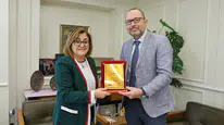GTD Başkanı Gürkan Boztepe, Gaziantep Büyükşehir Belediye Başkanı Fatma Şahin’i Ziyaret Etti!