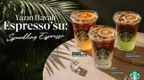 Yaz Aylarının Enerjisi: Starbucks'ta "Sparkling Espresso" İle Tanışın!
