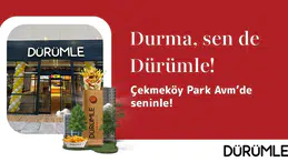 Dürümle, İstanbul Çekmeköy Park AVM'de Yeni Restoranını Hizmete Sundı!