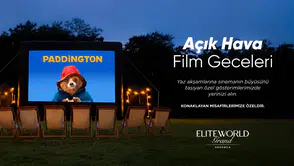 Elite World Grand Sapanca, Yaz Aylarında Açık Hava Sinema Eğlencesine Ev Sahipliği Yapacak!