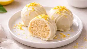 Limonlu cheesecake topları tarifi!