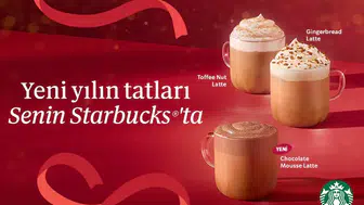 Yeni Yılın İkonik Lezzetleri  Starbucks’a Geri Döndü