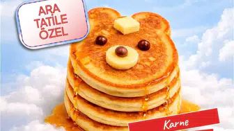 Ara Tatilde Ayıcık Pancake Lezzeti Cookshop'ta Sizleri Bekliyor!
