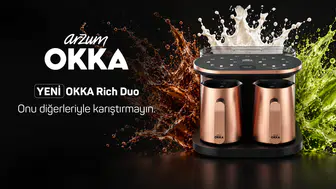 Arzum OKKA Rich Duo: Kahve ve Sıcak İçeceklerde Patentli Karıştırma Teknolojisiyle Yeni Bir Dönem Başlıyor!