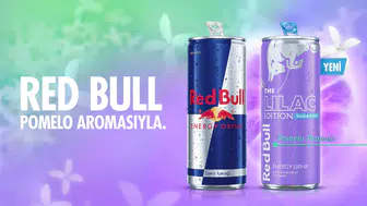 Şeker Eklenmemiş Pomelo Aromalı Red Bull Lilac Edition Marketlerde!