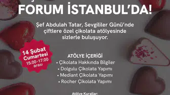 Forum İstanbul, Sevgililer Günü Kutlaması İçin Hazır!