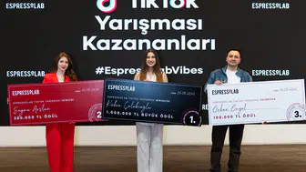 Espressolab TikTok Yarışmasının Şampiyonları Ödüllerini Törensel Bir Şekilde Sahiplenerek Kutladı!