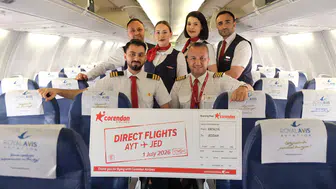 Corendon Airlines, yaz sezonunda da umre uçuşlarına aralıksız sürdürme kararı aldı.