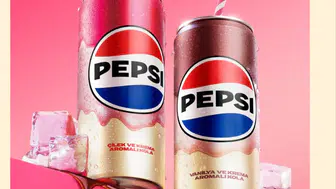 Pepsi, Çilek & Krema ve Vanilya & Krema Aromalarıyla Yeni Bir Lezzet Yolculuğuna Çıkıyor!