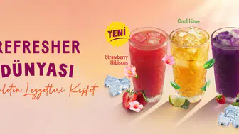 Tavuk Dünyası Yaz Aylarında Serinletici Refresher İçecekleriyle Dikkat Çekiyor!