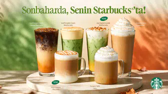 Sonbahar Rüzgarları Starbucks’ta Esti: Sezonun Özel Tatlarıyla Tanışma Fırsatı!