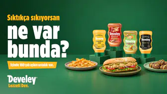 Develey'den Sofralara Lezzet Katacak Yeni Kampanya: 'Ne Var Bunda?
