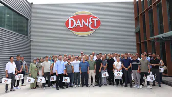 Danet, Yunus Marketler’in ekibini Afyonkarahisar’daki üretim tesisinde konuk etti.