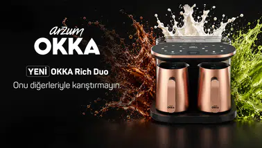 Arzum OKKA Rich Duo: Kahve ve Sıcak İçeceklerde Patentli Karıştırma Teknolojisiyle Yeni Bir Dönem Başlıyor!