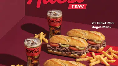 Arby’s'ten Küçük Boyut, Büyük Tat: Yeni Mini Baget Ailesi Tanıtıldı!