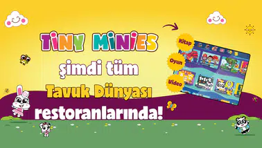 Tavuk Dünyası, Tiny Minies ile Yüzlerce Küçük Şefin Restoran Deneyimlerini Geliştiriyor!