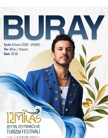 Milas'ta Heyecan Verici Festivalin Final Konseri Buray'dan!