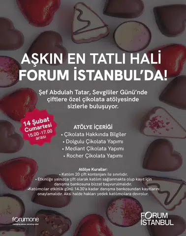Forum İstanbul, Sevgililer Günü Kutlaması İçin Hazır!