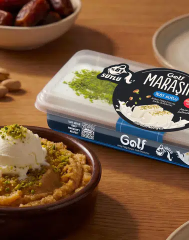 Gelenekten Modern Olana: Tahinli İrmik Helvası ve %81 Sütlü Golf Maraşım Dondurma ile Fark Yaratan Tat Deneyimi!