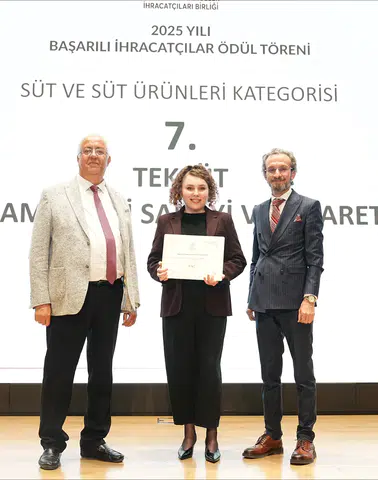 Teksüt, İhracat Başarısıyla Zirveyi Zorluyor!