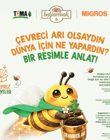 Balparmak, Dünya Arı Günü için "Doğa İçin Arı Gibi Düşün" Projesini Tanıttı!