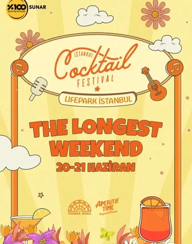 İstanbul'da Büyüleyici Bir Deneyim: Cocktail Festivali 2026'da LifePark’ta! 20-21 Haziran Tarihlerinde Geldi!