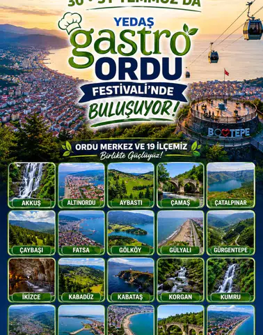 Ordu Gastro Festivali, Yerel Lezzetleri ve Kültürü Tanıtacak