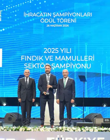 Ferrero Fındık, Fındık ve Ürünleriyle İhracatta Zirveye Yerleşti!