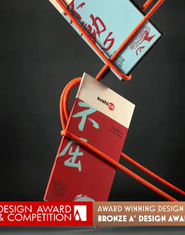 SushiCo, A’ Design Award & Competition'da Bronz Madalya ile Ödüllendirildi!