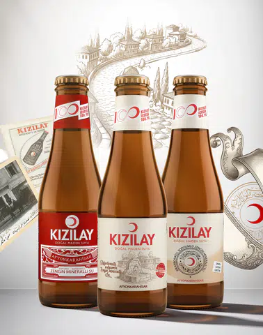 Kızılay Maden Suyu’ndan 100. Yıl Kutlaması: Nostaljik Şişe Serisiyle Geçmişe Yolculuk!