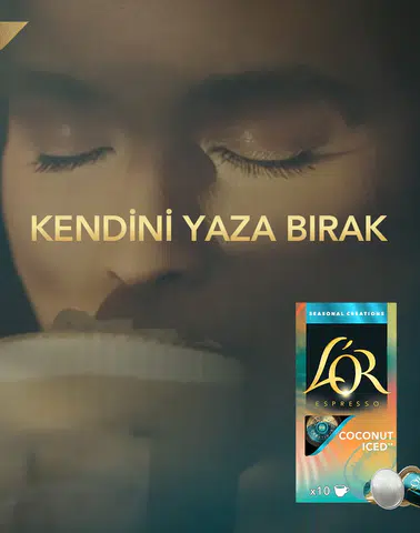 Yazın Serinleten Yeni Tadım İmkanı: L’OR'dan Hindistancevizli Buzlu Kahveyle Tropikal Keyif!
