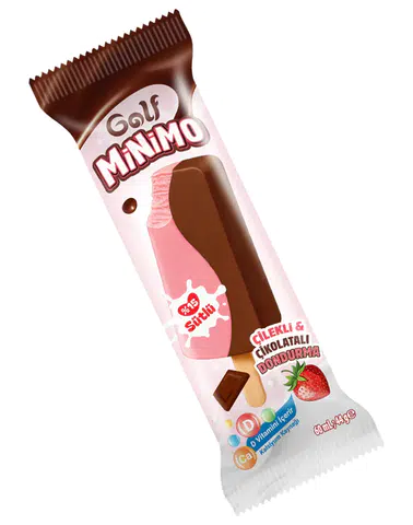 Golf Minimo ile Tek Çubukta Çilek ve Çikolata Dolu Dondurma Deneyimi!