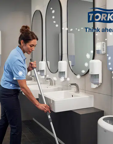 TORK'tan Hayatınıza Ferahlık Getirecek Yeni Sürekli Oda Kokusu Sistemi!