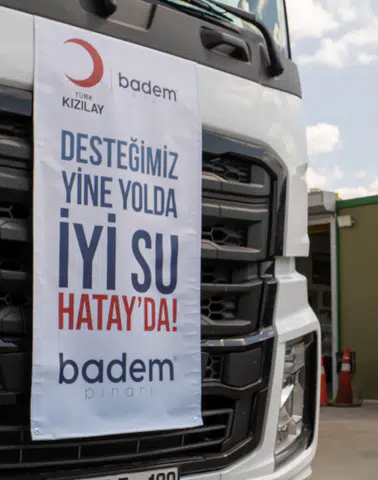 Badem Pınarı, Hatay'ın Su İhtiyacına Destek Olmak İçin Harekete Geçti!