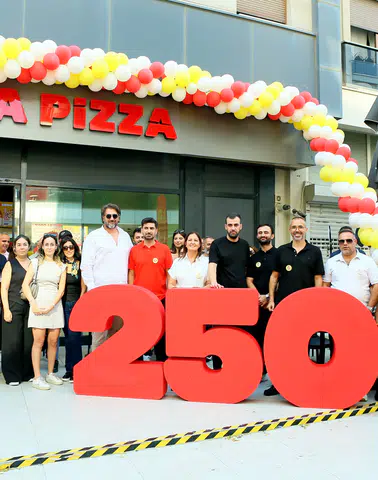 Yerli Pizza Markası Terra Pizza, 250 Şubeye İmza Attı!