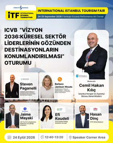 Küresel Liderler, İstanbul Turizm Fuarı’nda Vizyon 2036 İçin Bir Araya Geliyor!