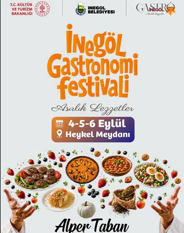 İnegöl Gastronomi Festivali ile Lezzet Ziyafeti Başlıyor!