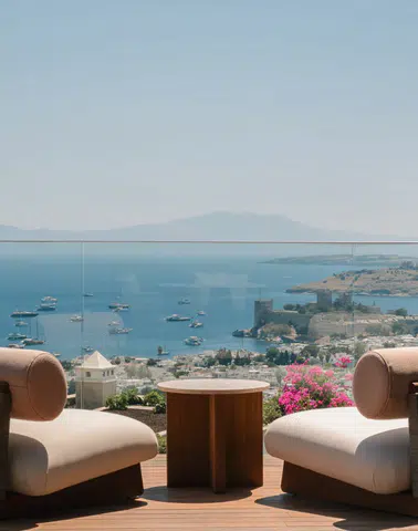 "Bodrum'un Her Mevsiminden Keyif Sunan Mavilu Luxury Hotel: Lüks ve Konforun Buluşma Noktası"