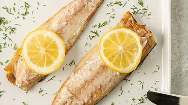Airfryer'da Limonlu Levrek