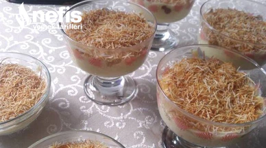 Kadayıflı Muhallebi