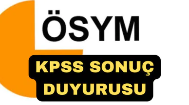 KPSS lisans sonuçları bugün açıklanacak! ÖSYM AİS KPSS sonuç ekranı
