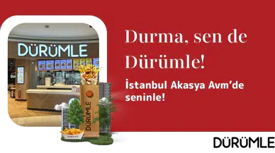 İstanbul Akasya AVM'de Dürüm Keyfi Bir Başka!
