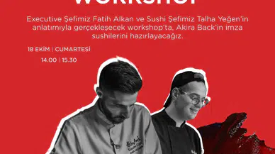 Akira Back'te Eşsiz Bir Sushi Atölyesi Deneyimi Yaşandı!