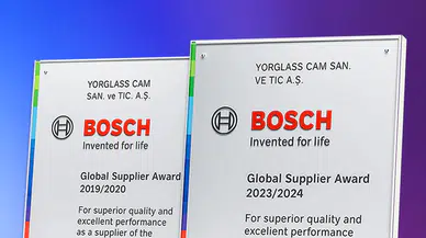 Yorglass, Bosch'tan İki Kez Küresel Tedarikçi Ödülü Alarak Başarısını Tescilledi!