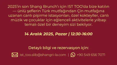 Gault & Millau'dan Onaylı "Yılın En İyi Brunch'ı" 14 Aralık'ta Shang'da!